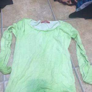Neon green freeloader shirt
